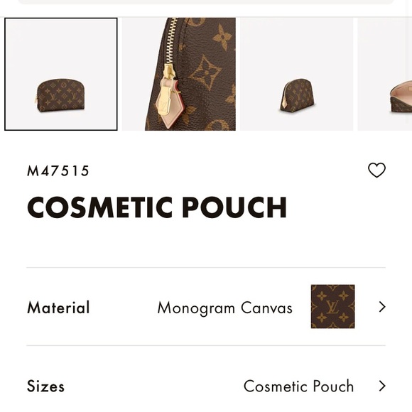 SOLD. Nwt louis vuitton makeup bag - Picture 4 of 7